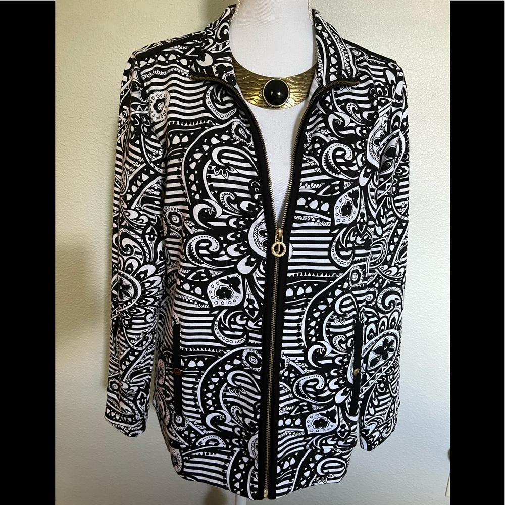 Jones New York Signature lightweight jacket Sz. M (NWT)